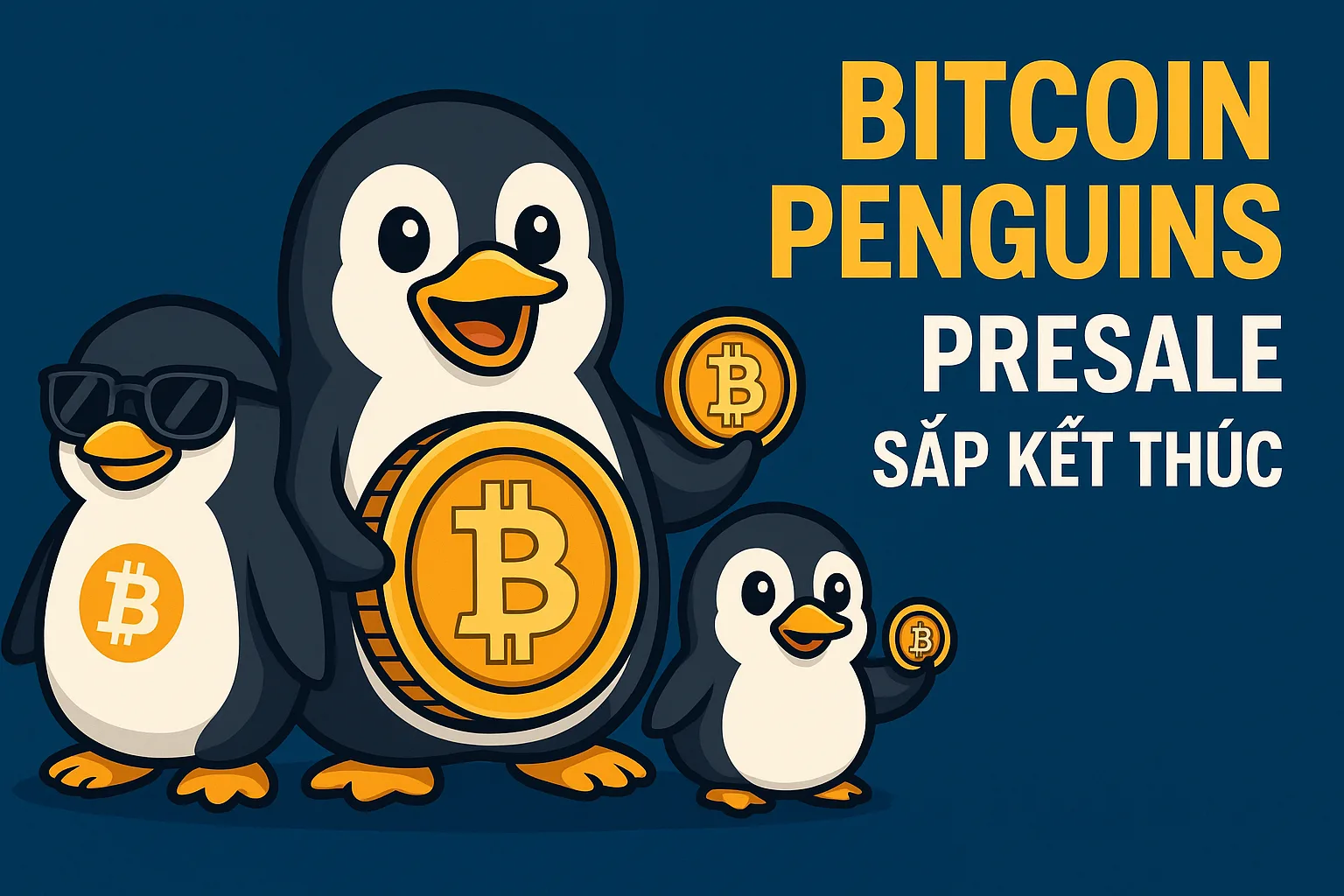 Presale Bitcoin Penguins sắp kết thúc – cơ hội hay rủi ro?