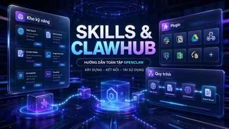 Mở rộng OpenClaw bằng Skills và ClawHub
