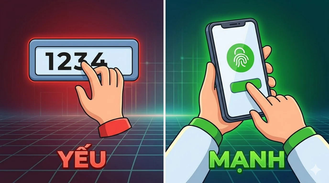 So sánh bảo mật mật khẩu thường và bảo mật 2FA cho ví crypto