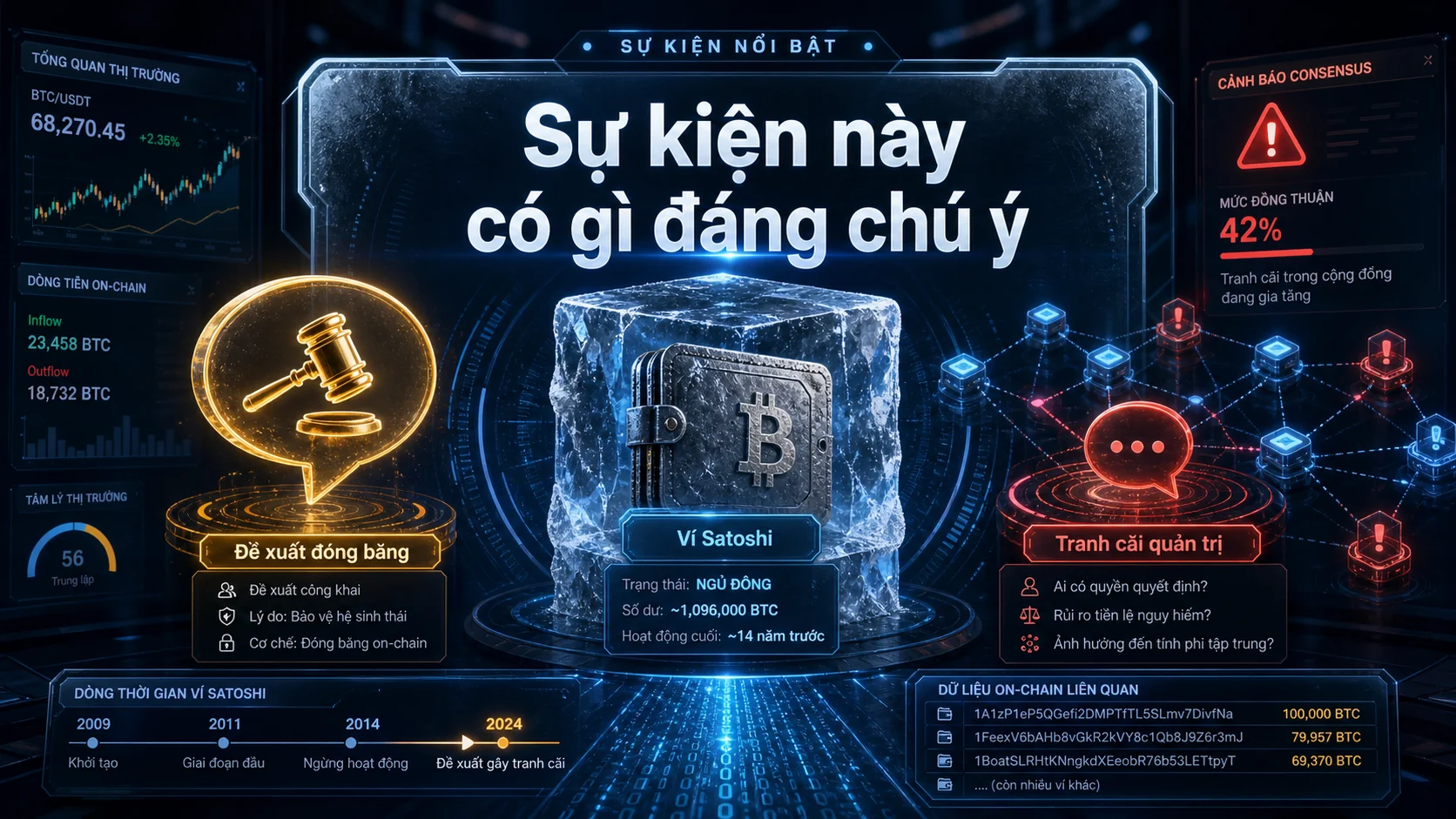 Sự kiện này có gì đáng chú ý trong bài CZ đề xuất đóng băng Bitcoin của Satoshi: Vì sao gây tranh cãi?
