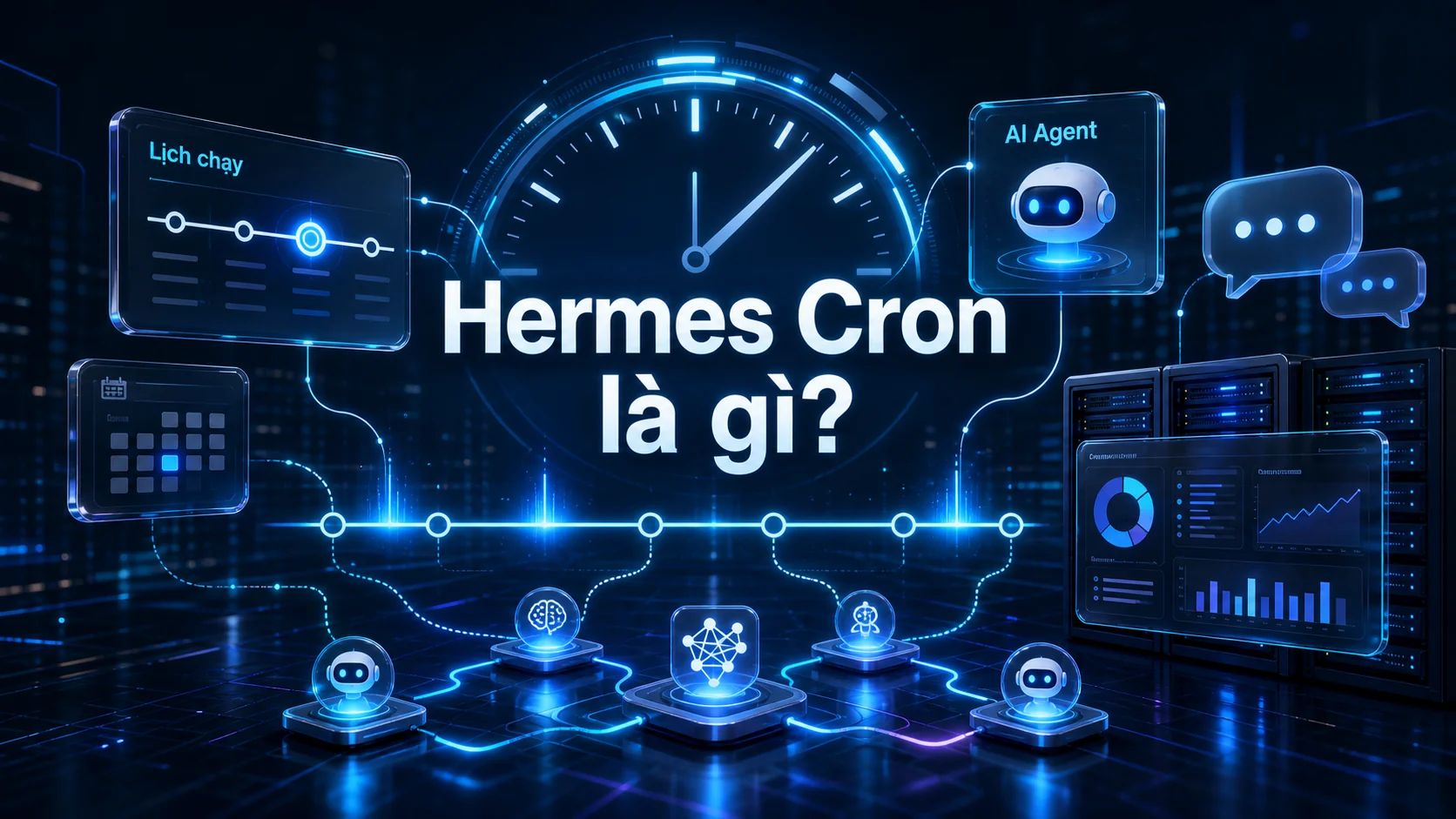 Hermes Cron: tự động hóa AI Agent theo lịch