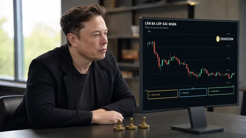 Elon Musk xem ba lớp xác nhận tín hiệu DOGE