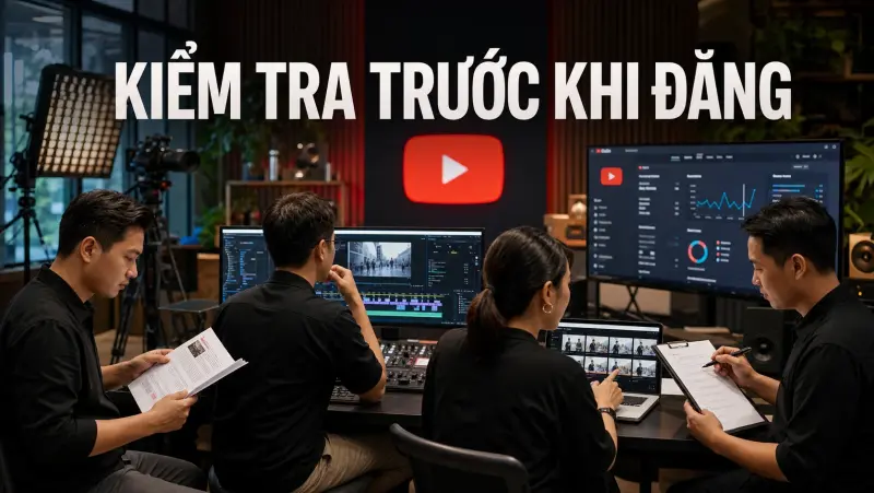 Kiểm tra video AI trước khi đăng YouTube