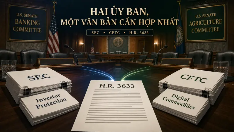 Hai ủy ban Thượng viện xử lý CLARITY Act