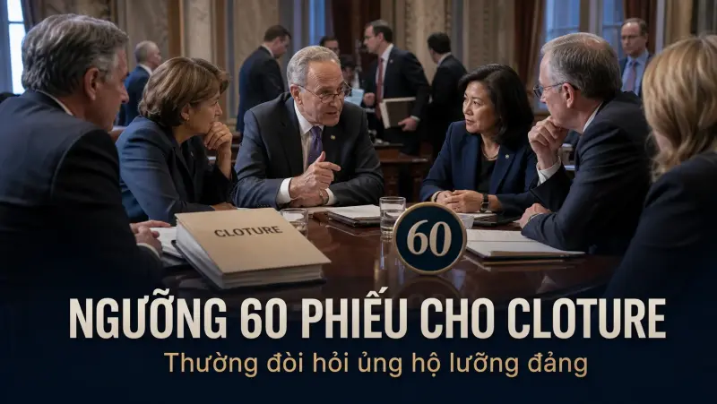 Ngưỡng 60 phiếu cloture tại Thượng viện