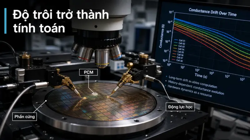 Độ trôi điện dẫn trở thành tài nguyên tính toán