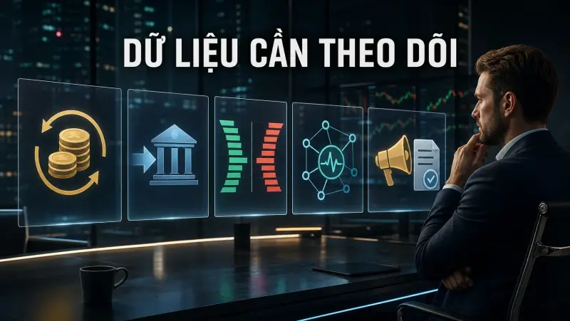 Dữ liệu cần theo dõi khi đánh giá giá Pi Network