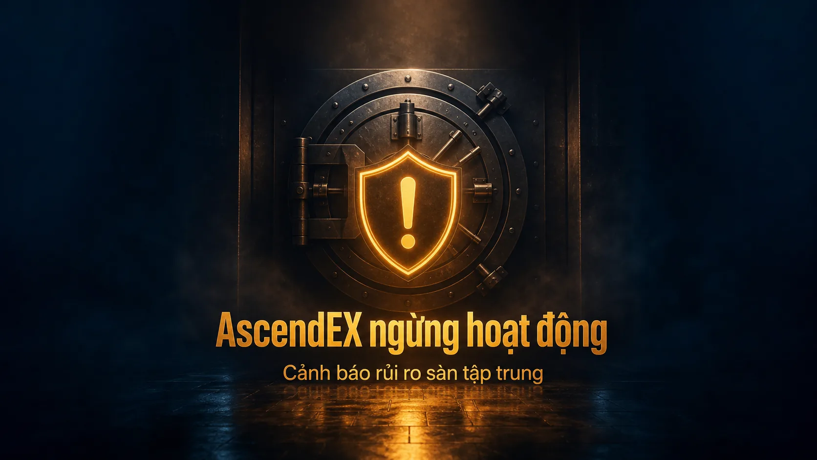 AscendEX ngừng hoạt động: Bài học rủi ro từ một sàn crypto tập trung