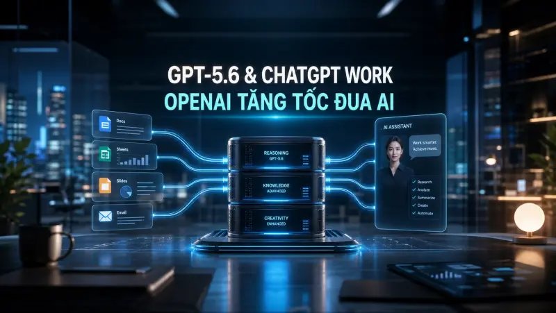 GPT 5.6 và ChatGPT Work của OpenAI