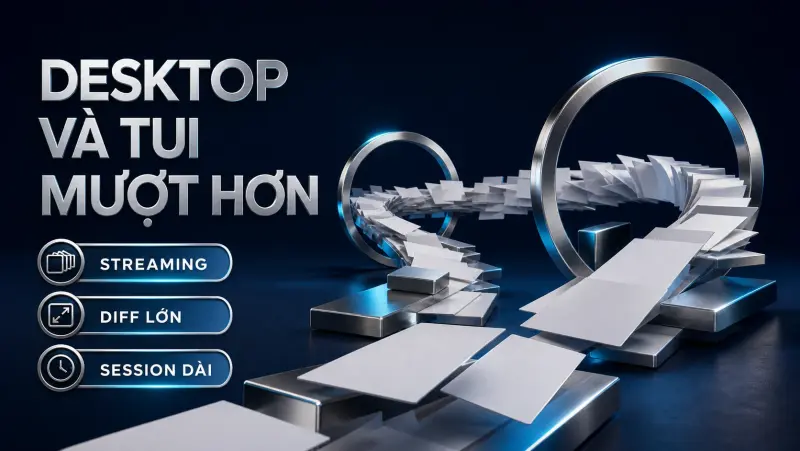 Hermes Desktop và TUI mượt hơn trong phiên bản 0.19.0