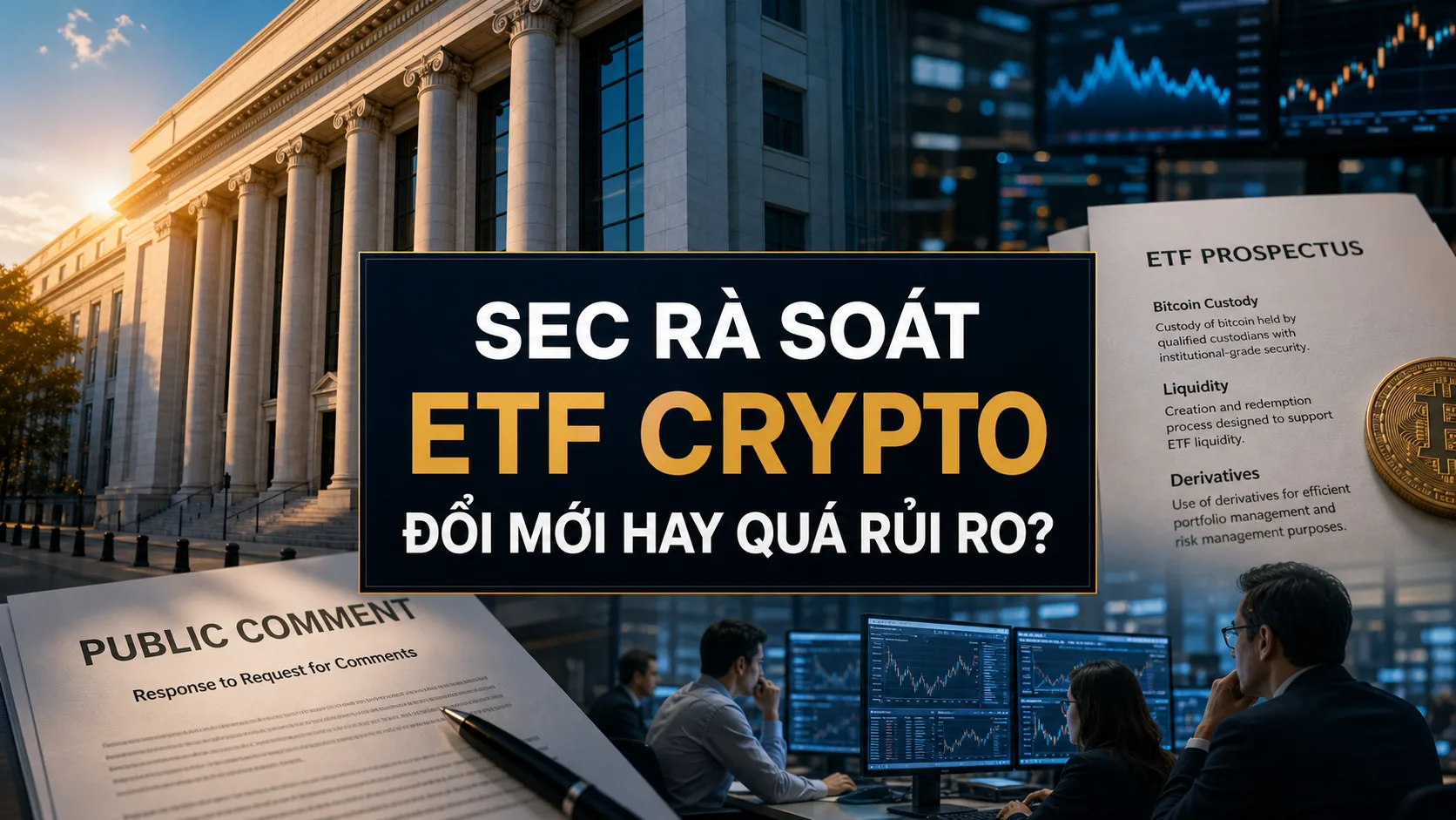 SEC rà soát ETF crypto: Cuộc đua đã đi quá xa?