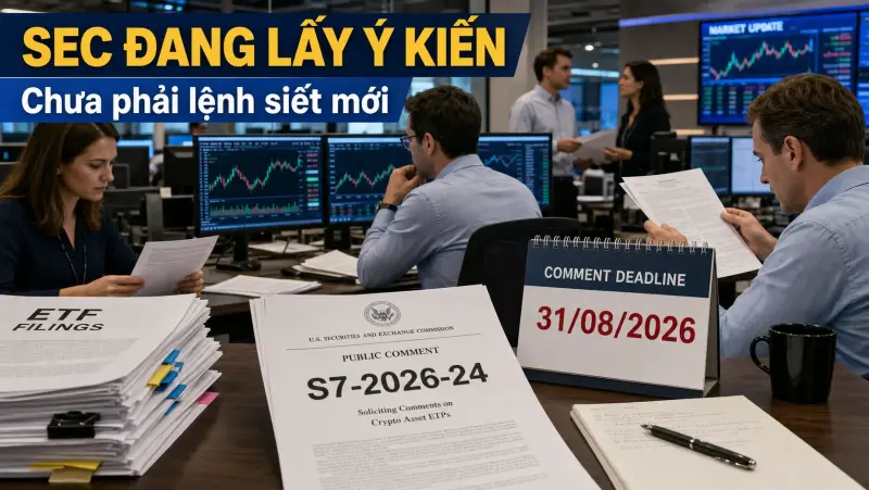 SEC rà soát ETF crypto và rủi ro quỹ mới lạ