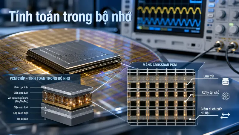 Kiến trúc computing-in-memory trên chip 40nm