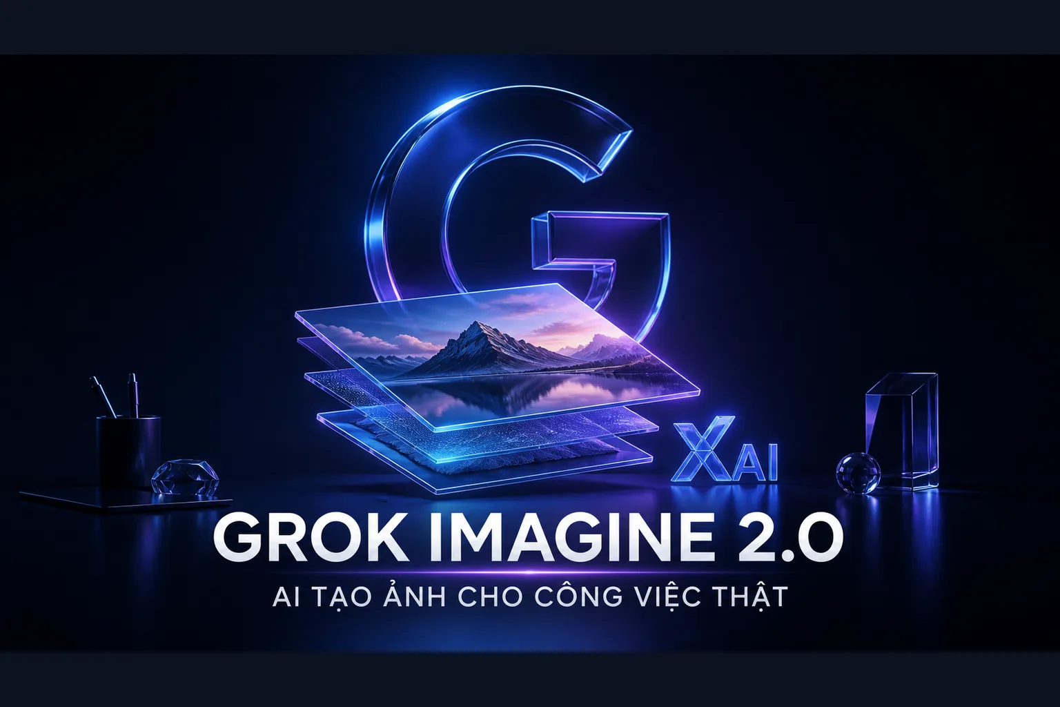 Grok Imagine Image 2.0 ra mắt: xAI muốn biến AI tạo ảnh thành công cụ làm việc thật
