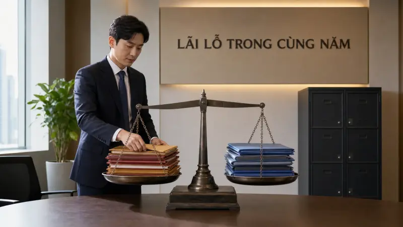 Cách tổng hợp lãi và lỗ crypto trong cùng năm tại Hàn Quốc