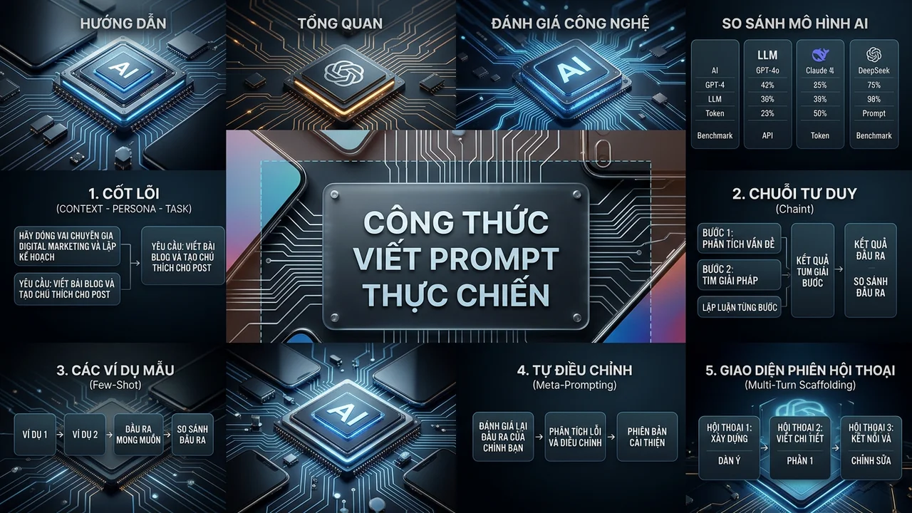 5 Công Thức Viết Prompt Nâng Cao Cho Người Làm AI Thực Chiến - công thức viết prompt