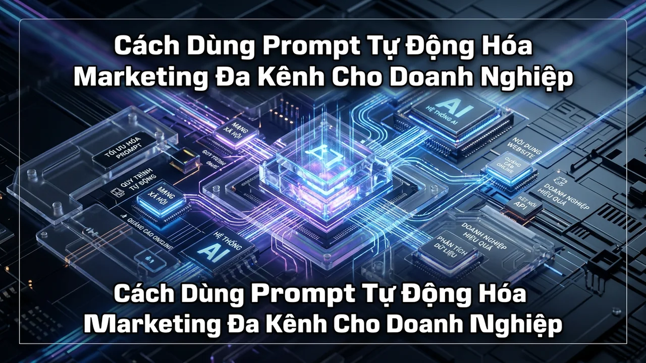 Cách Dùng Prompt Tự Động Hóa Marketing Đa Kênh Cho Doanh Nghiệp - prompt tự động hóa marketing