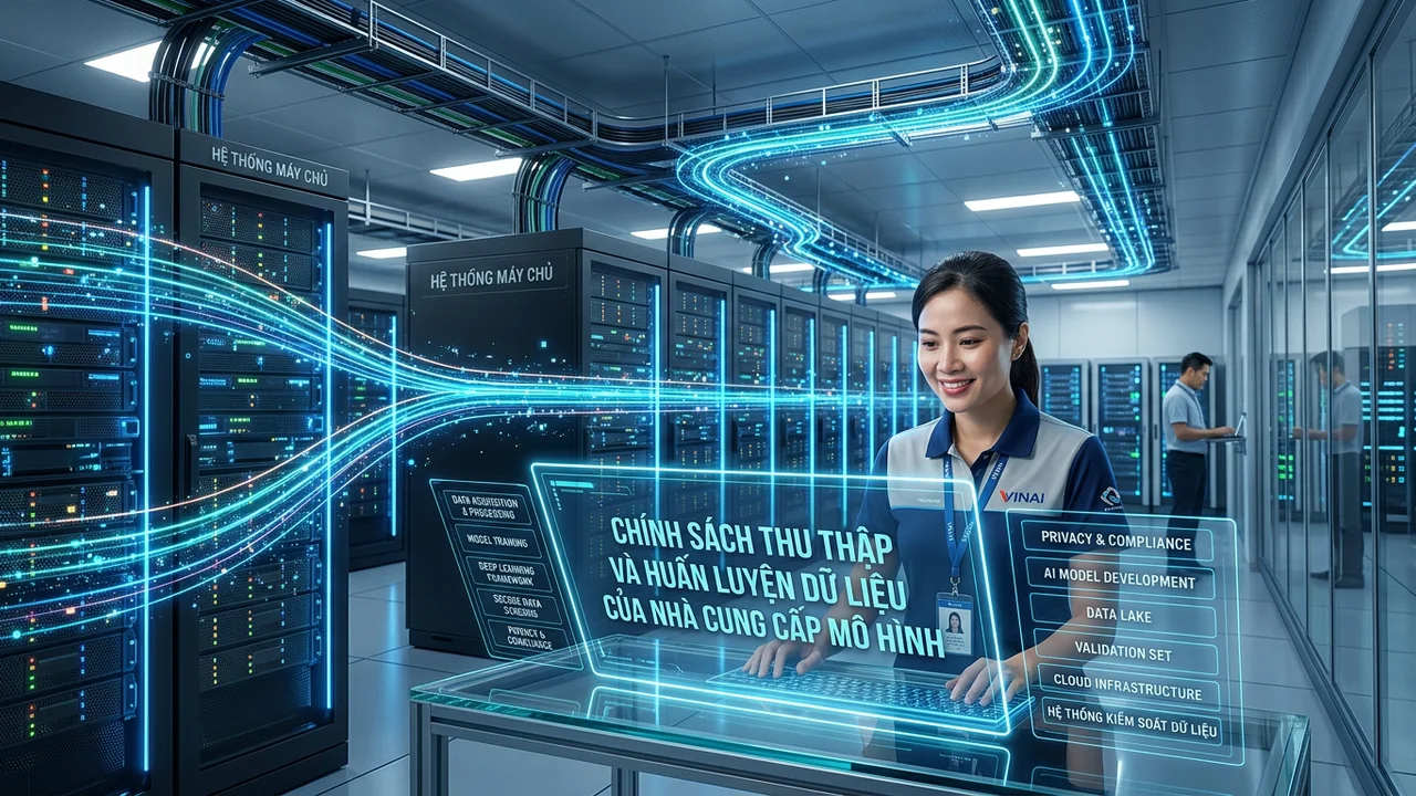 Chính sách thu thập và huấn luyện dữ liệu của nhà cung cấp mô hình - prompt bảo mật doanh nghiệp