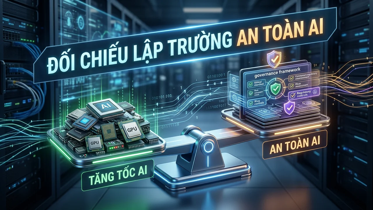 Đối chiếu lập trường an toàn AI: Phe tăng tốc kỹ thuật và phe hiện sinh - Tuyên bố của CEO Nvidia về rủi ro AI