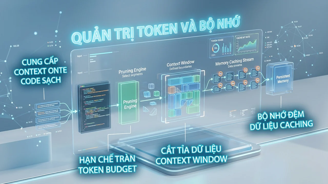 Quy tắc cung cấp context code sạch để tránh tràn Token Budget - prompt lập trình code
