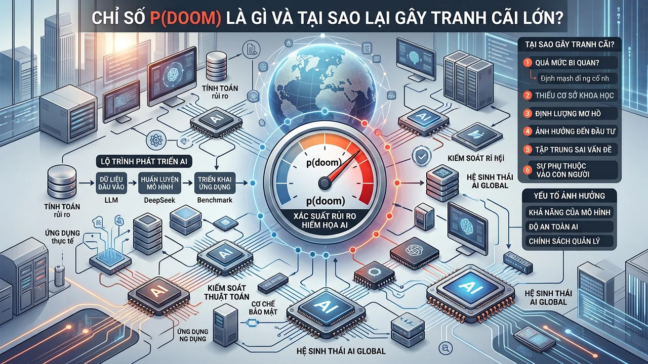Tuyên bố của CEO Nvidia về rủi ro AI: Kịch bản tận thế là 0% - Tuyên bố của CEO Nvidia về rủi ro AI