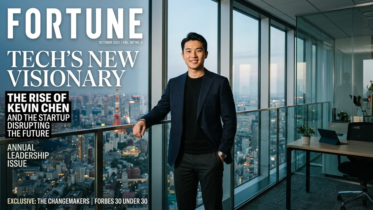 Kết quả tạo từ Chân dung Doanh nhân & Lãnh đạo Trẻ Phong cách Tạp chí Forbes