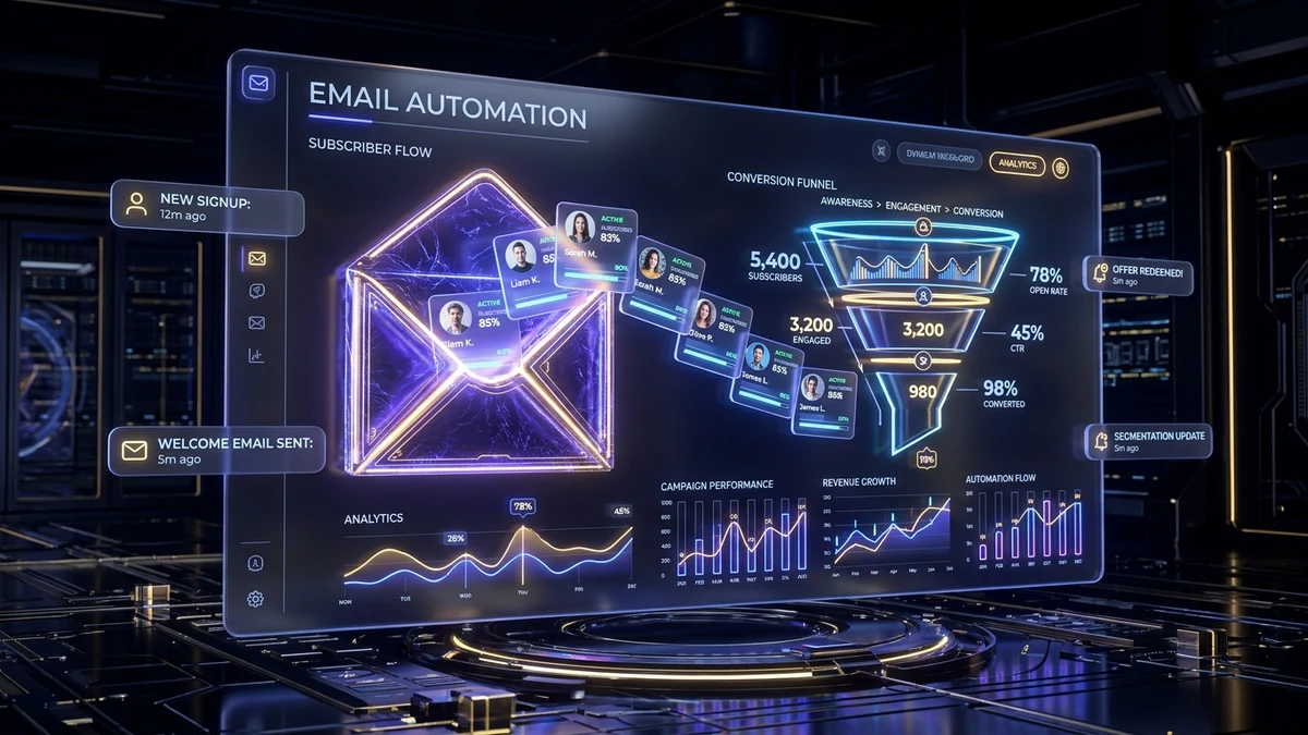 Kết quả tạo từ Chuỗi Email tự động nuôi dưỡng khách hàng tiềm năng 7 ngày
