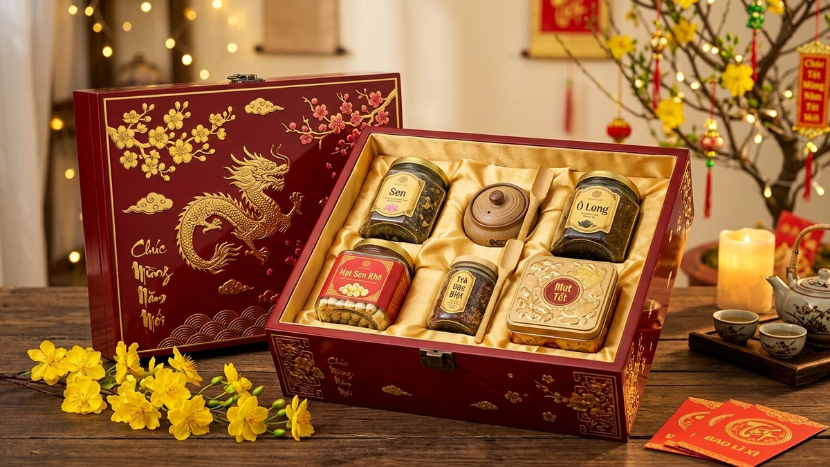 Kết quả tạo từ Chụp Hộp Quà Tết Hoàng Gia Ép Kim Vàng Sang Trọng Truyền Thống