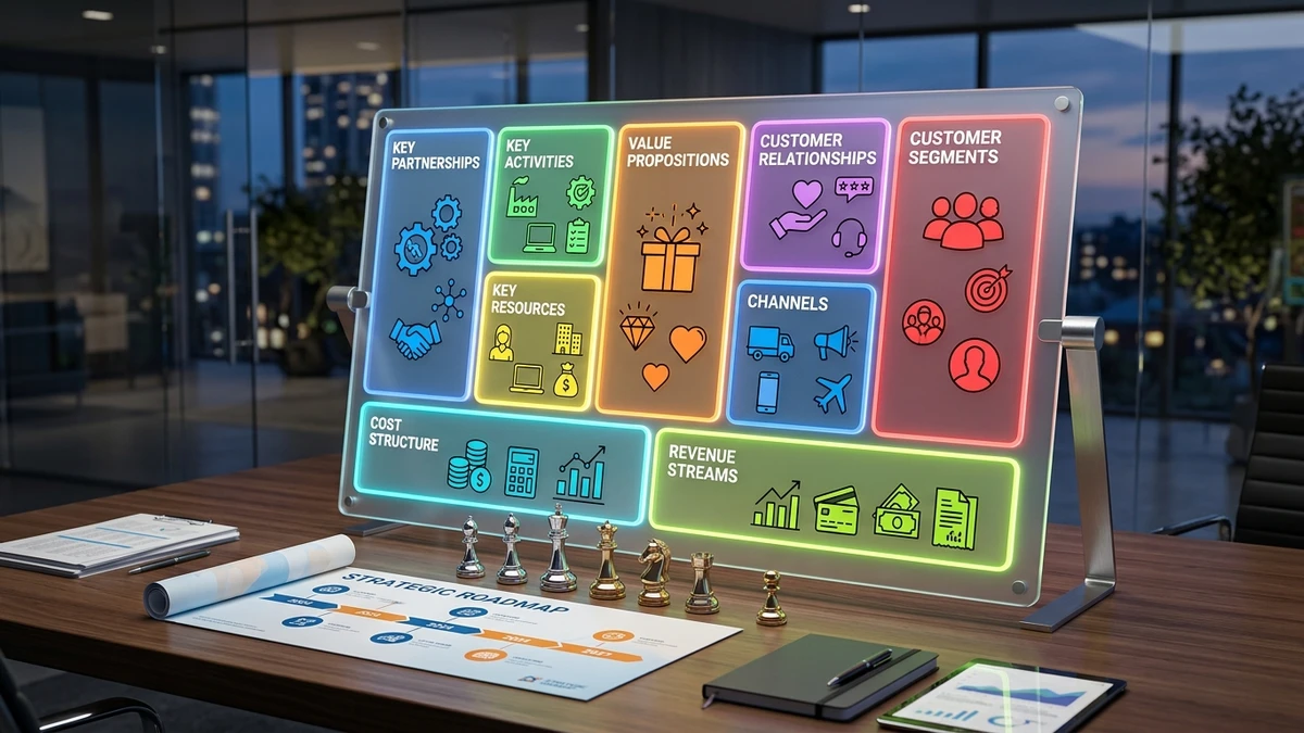 Kết quả tạo từ Xây dựng Bản đồ Mô hình Kinh doanh (Business Model Canvas) 9 khối