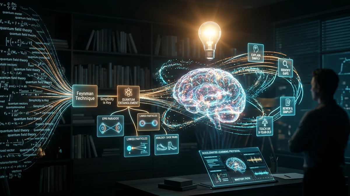 Kết quả tạo từ Làm chủ kiến thức hóc búa siêu tốc theo phương pháp Feynman 4 bước