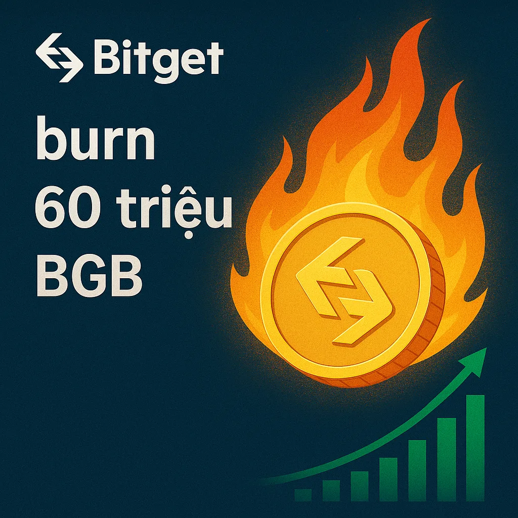 Ảnh đại diện bài viết: Bitget burn 60 triệu BGB – Tín hiệu tích cực cho thị trường