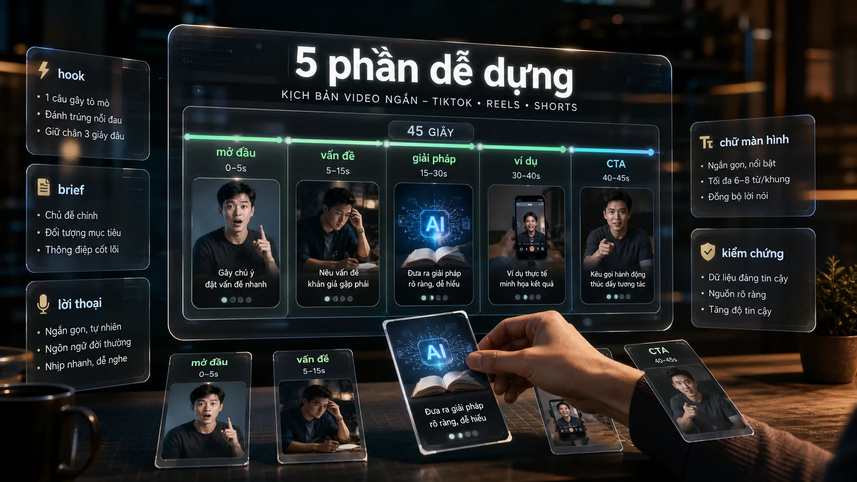 Cách dùng AI để viết kịch bản video ngắn hiệu quả cho người mới - minh họa 11