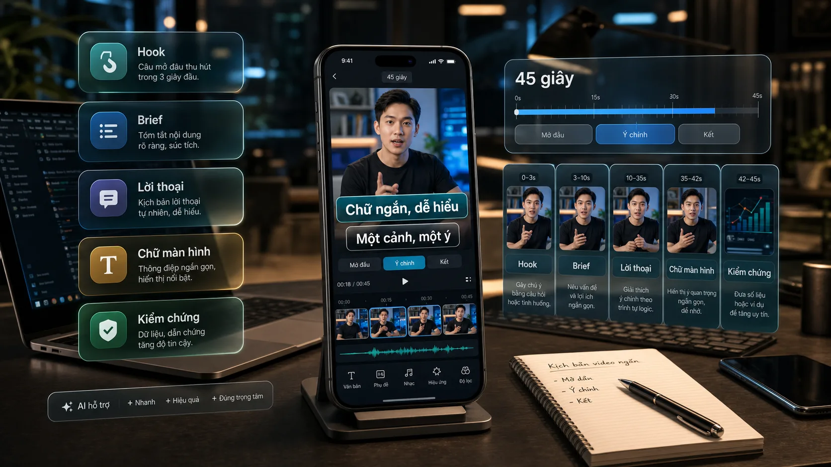 Cách dùng AI để viết kịch bản video ngắn hiệu quả cho người mới - minh họa 12
