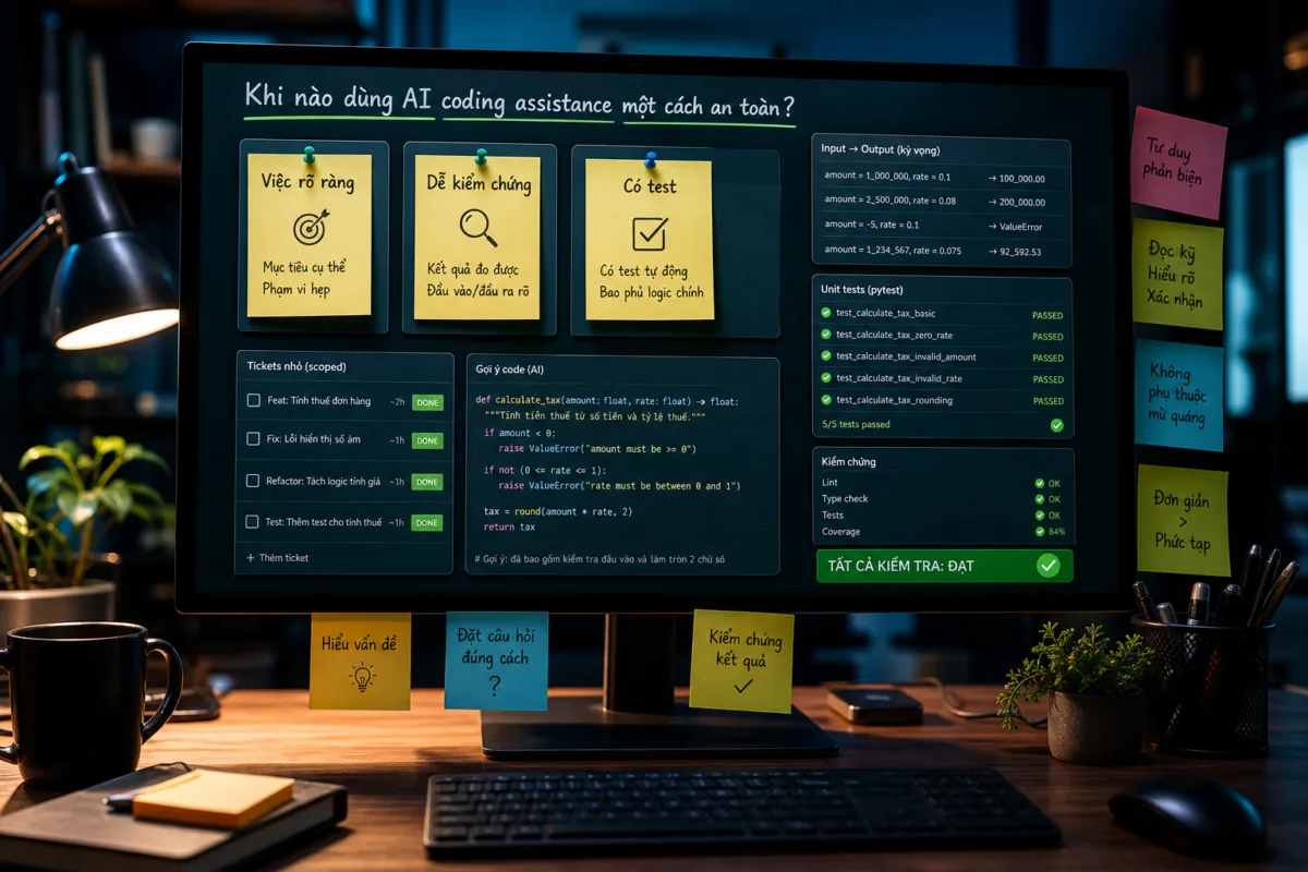 Các tình huống nên dùng GitHub Copilot trong dự án thực tế