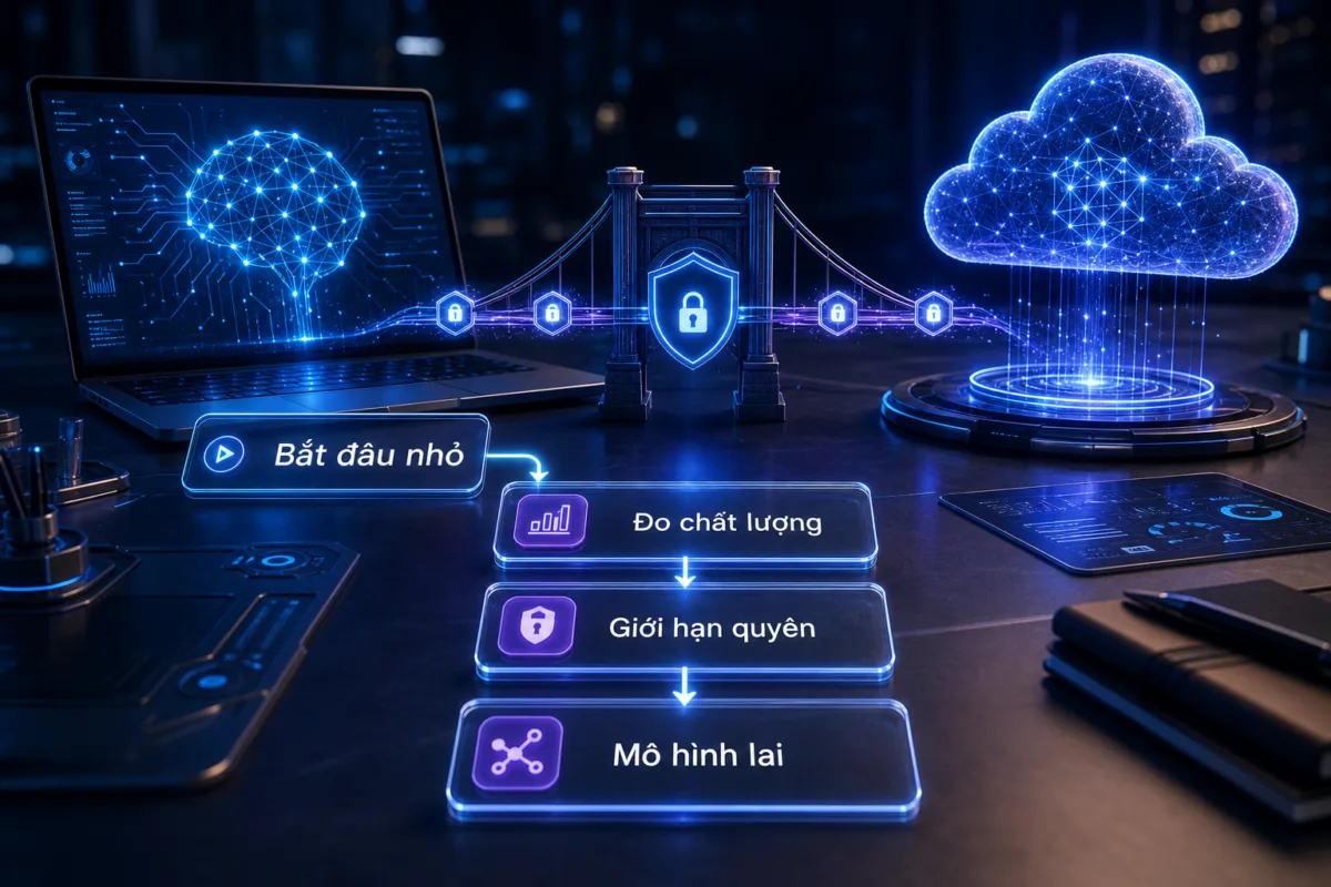 Bắt đầu local AI bằng mô hình lai