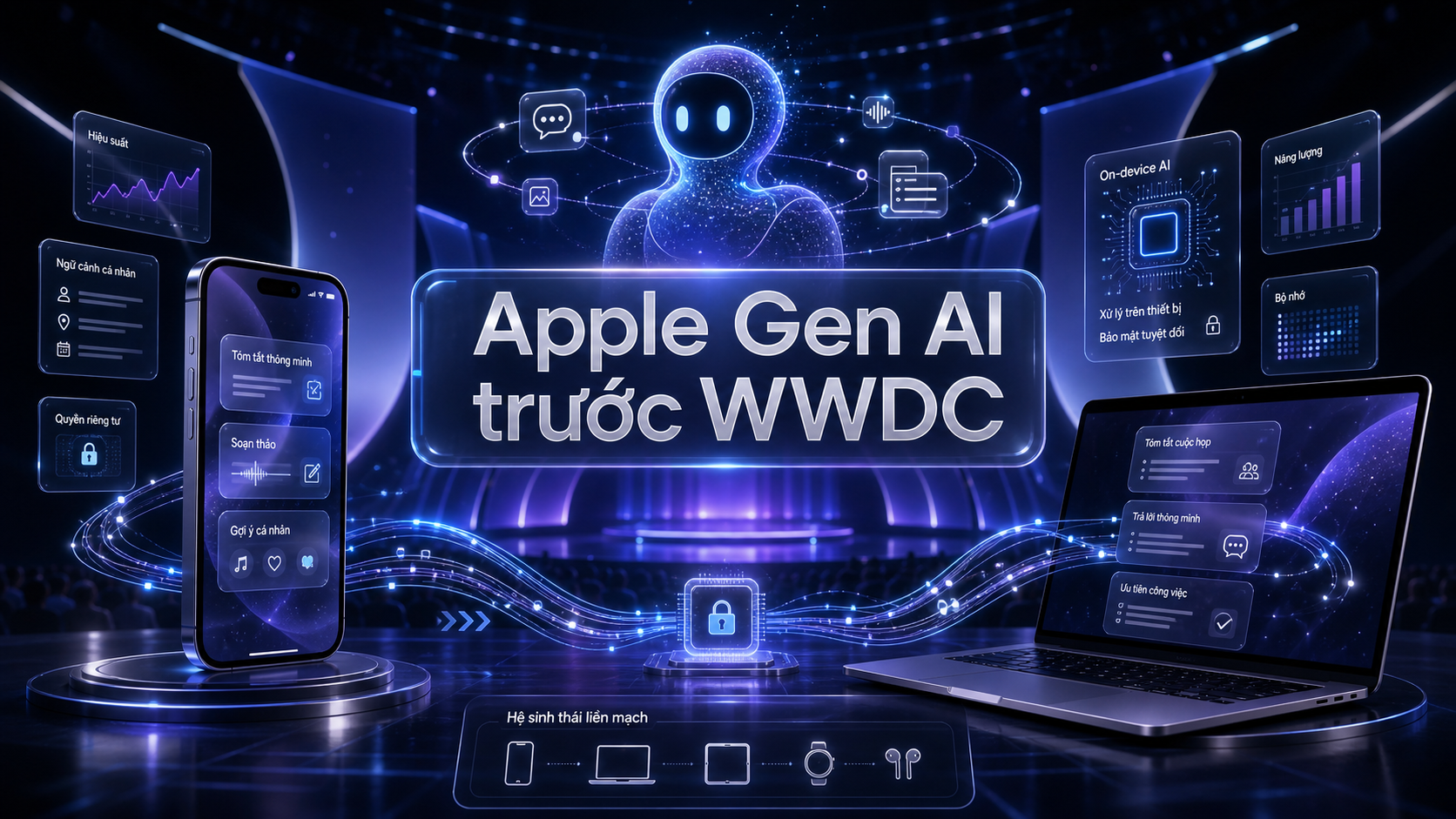 Apple Gen AI trước WWDC - Apple Gen AI