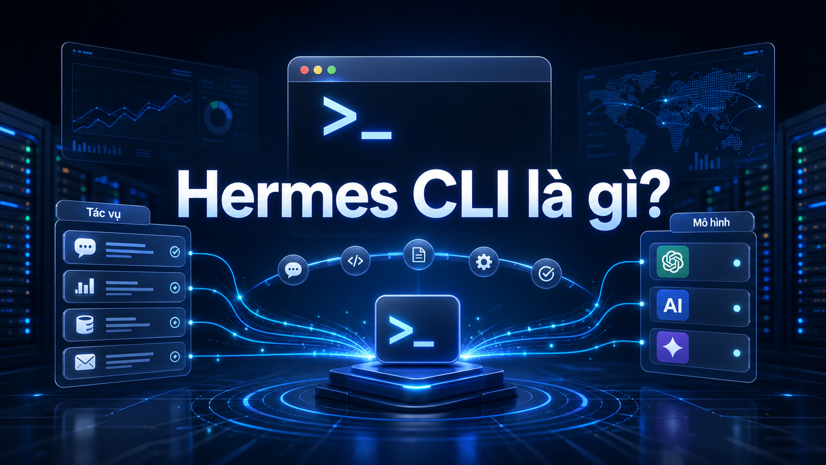 Hermes CLI là gì? trong bài Cách sử dụng Hermes CLI hằng ngày cho công việc AI Agent