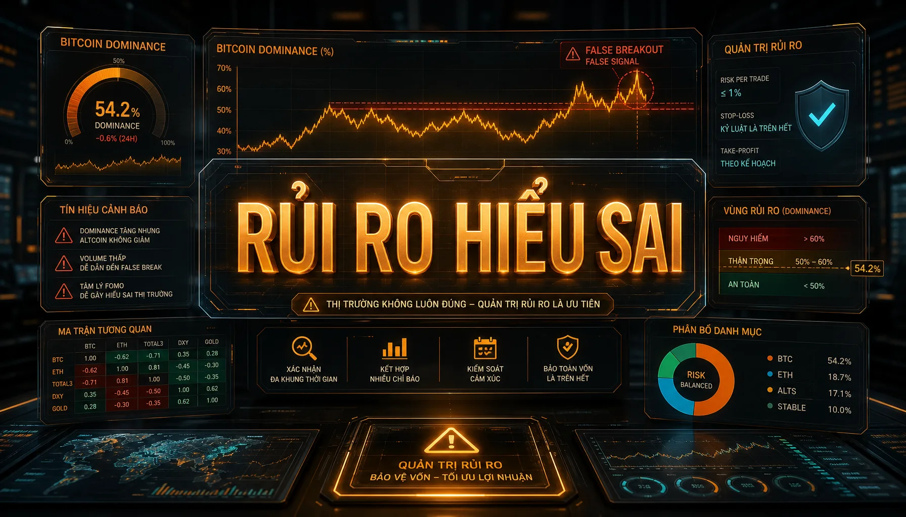 Bitcoin dominance là gì? Vì sao chỉ số này quan trọng với thị trường crypto - RỦI RO HIỂU SAI