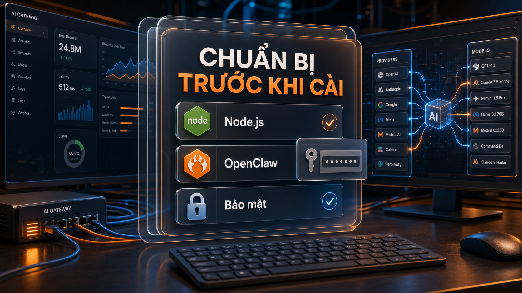 Chuẩn Bị Trước Khi Cài - hướng dẫn kết nối 9Router với OpenClaw