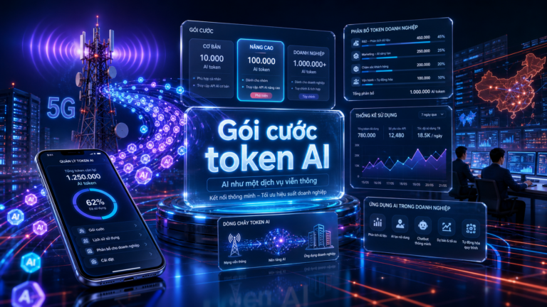 Gói cước token AI - gói cước token AI