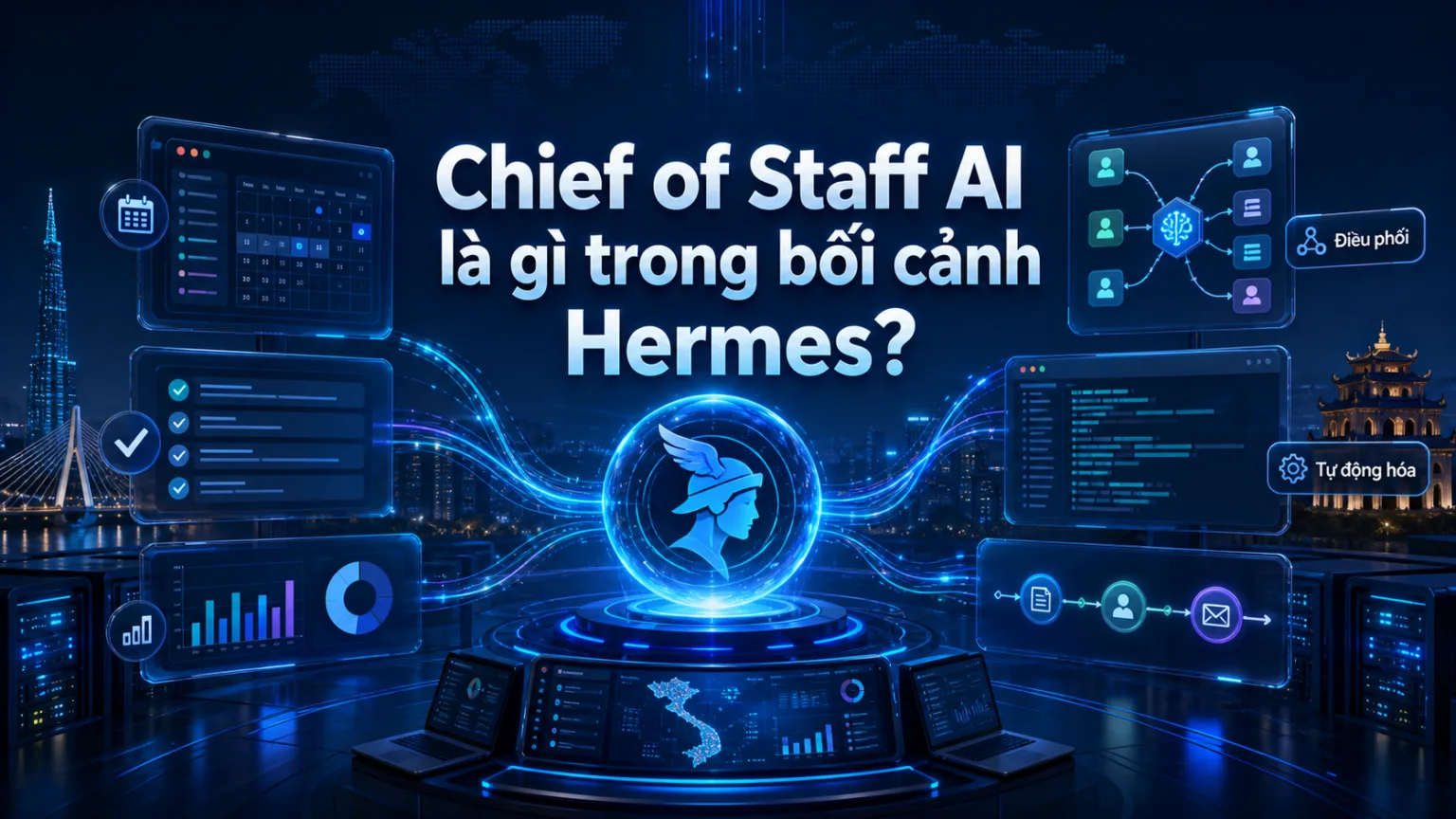 Chief of Staff AI là gì trong bối cảnh Hermes? trong bài Xây dựng Hermes thành Chief of Staff AI cá nhân/doanh nghiệp