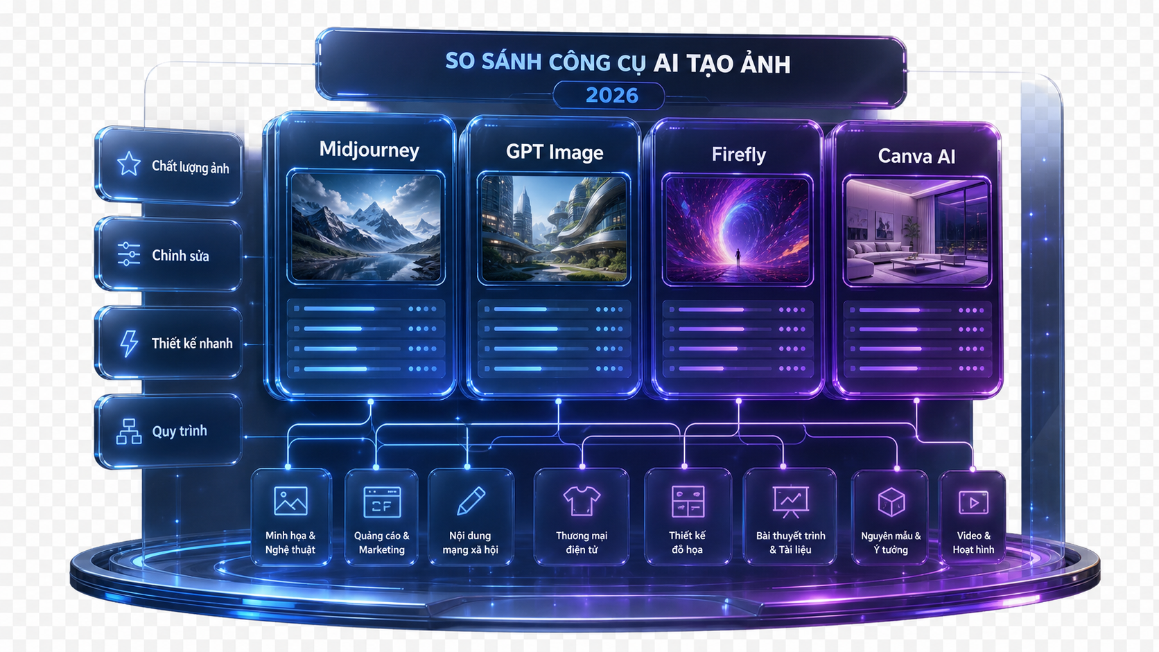 Midjourney là gì? Có còn đáng dùng trong năm 2026 không - Midjourney mạnh nhất ở những trường hợp nào?