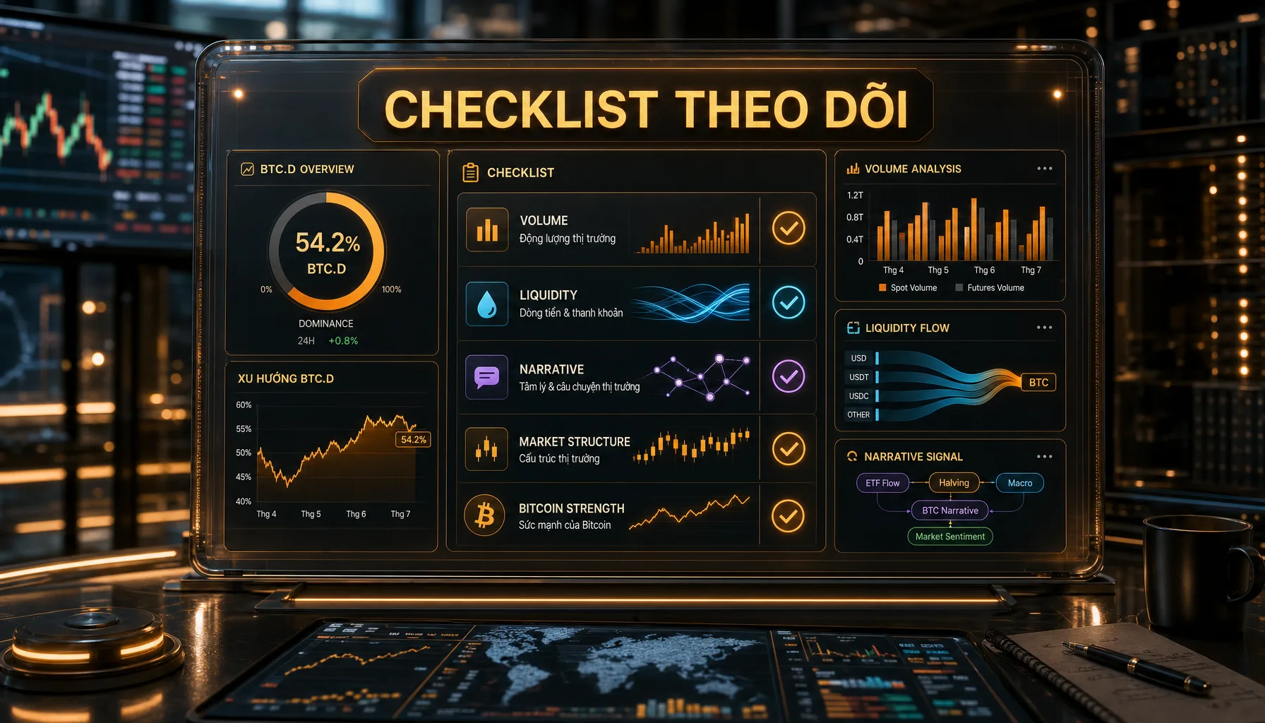 Bitcoin dominance là gì? Vì sao chỉ số này quan trọng với thị trường crypto - CHECKLIST THEO DÕI