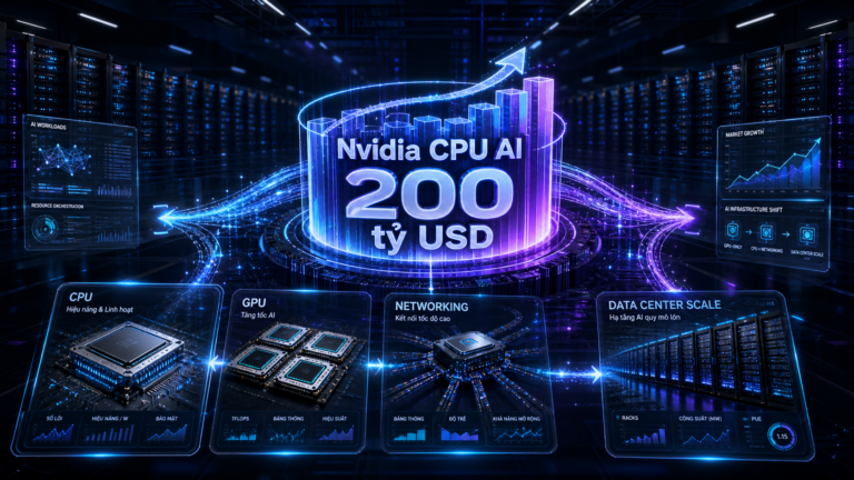 Nvidia CPU AI 200 tỷ USD - Nvidia CPU AI 200 tỷ USD