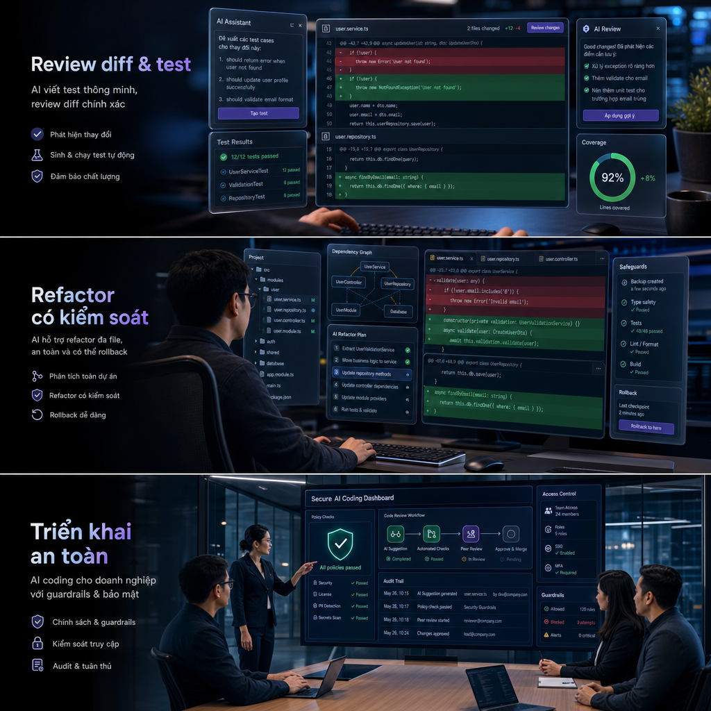Refactor nhiều file bằng Cursor AI có kiểm soát