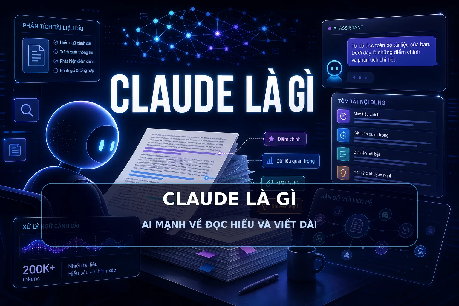 Ảnh đại diện bài viết: Claude là gì và khi nào nên dùng Claude thay vì ChatGPT