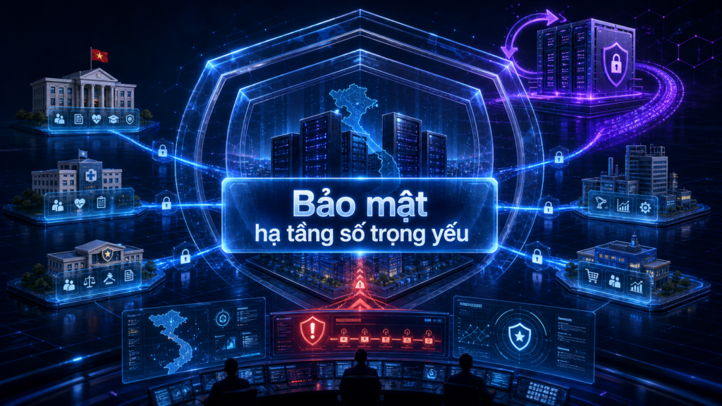 Bảo mật hạ tầng số trọng yếu - hạ tầng số trọng yếu