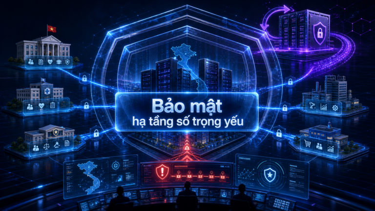 Bảo mật hạ tầng số trọng yếu - hạ tầng số trọng yếu