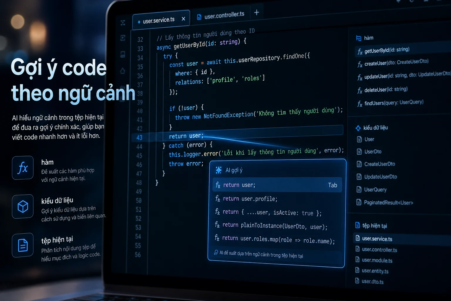 GitHub Copilot là trợ lý AI hỗ trợ lập trình ngay trong IDE
