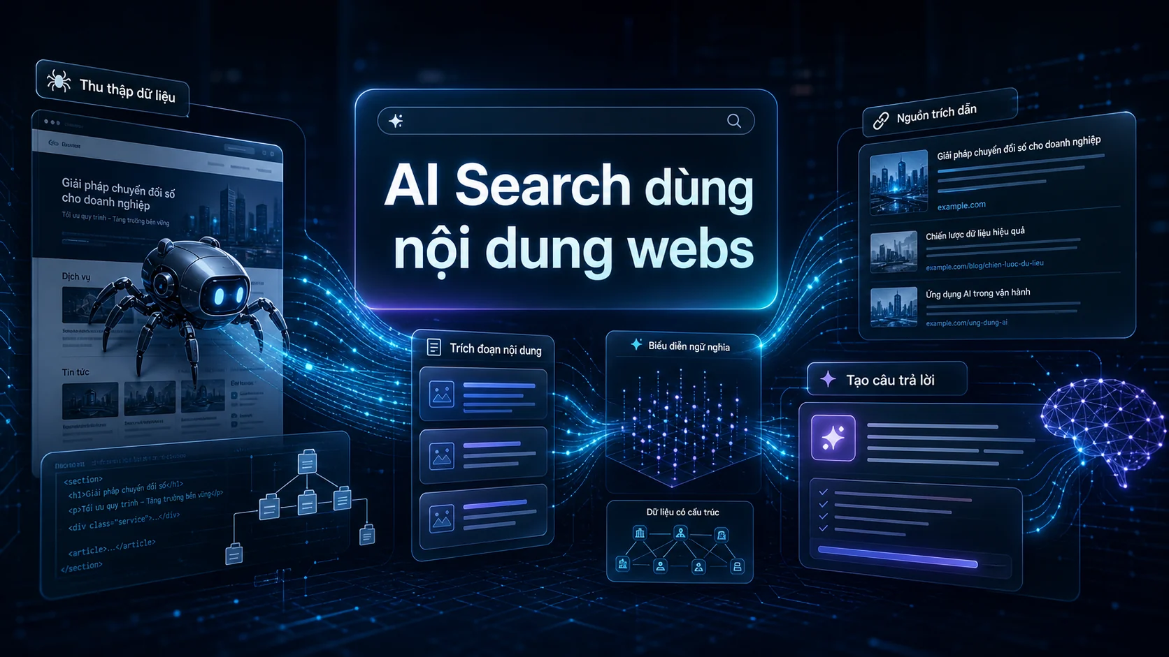 AI Tìm Kiếm dùng nội dung webs trong bài AI Tìm Kiếm dùng nội dung website: ai còn quyền kiểm soát?